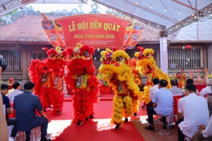 Khai hội Đền Quát mùa Thu năm 2026, phát huy giá trị di sản quê hương danh tướng Yết Kiêu