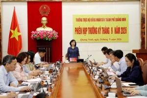 Thường trực HĐND thành phố Quảng Ninh họp phiên thường kỳ tháng 9