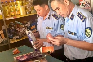 Hà Tĩnh: Xử lý 2 vụ kinh doanh thuốc lá điếu nhập lậu, buộc tiêu hủy gần 80 bao