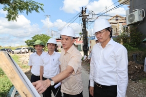 Hải Phòng: Kiểm tra thực địa, đôn đốc tiến độ 4 dự án giao thông trọng điểm