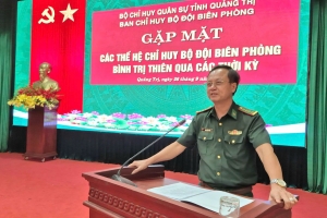 Nghĩa tình các thế hệ chỉ huy Bộ đội Biên phòng Bình - Trị - Thiên