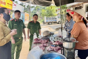 Tuyên Quang: Phát hiện, chấn chỉnh hộ kinh doanh giết mổ lợn trái quy định trong vùng dịch tả lợn Châu Phi