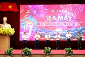 Lào Cai đưa Nền tảng Chính quyền số eGov vào vận hành