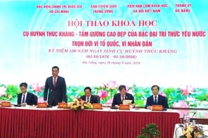 Hội thảo khoa học kỷ niệm 150 năm ngày sinh cụ Huỳnh Thúc Kháng