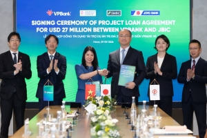 VPBank huy động 27 triệu USD từ ngân hàng Nhật Bản cho dự án truyền tải điện 220 kV