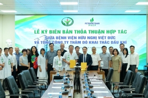 PVEP tăng cường hợp tác với các bệnh viện đầu ngành, nâng cao chăm sóc sức khỏe người lao động
