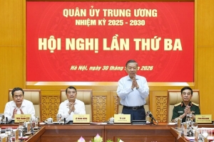 Tổng Bí thư, Chủ tịch nước Tô Lâm: Quyết tâm hoàn thành toàn diện các mục tiêu, nhiệm vụ năm 2026 với kết quả cao nhất