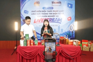 Lào Cai: Trang bị kiến thức pháp luật, kỹ năng livestream quảng bá sản phẩm địa phương