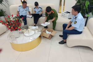 Ninh Bình xử phạt cơ sở kinh doanh mỹ phẩm nhập lậu