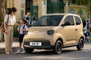 Nữ chủ xe nói về VinFast VF 2 sau những ngày đầu lăn bánh: Gọn, dễ làm quen trong phố