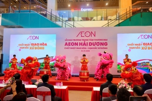 Khai trương Trung tâm thương mại AEON Hải Dương, mở thêm điểm đến thương mại hiện đại tại Hải Phòng