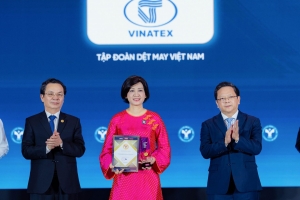 Vinatex lọt Top 10 doanh nghiệp dẫn đầu khu vực kinh tế nhà nước năm 2026