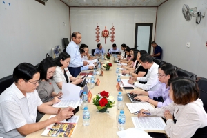 Hải Phòng: Giám sát chuyên đề về an toàn thực phẩm tại Công ty Cổ phần Chế biến thực phẩm xanh Vinh Phát