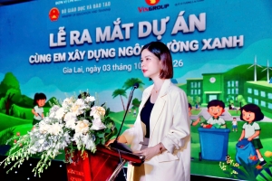 Bộ Giáo dục và Đào tạo phối hợp với Quỹ Vì tương lai xanh triển khai dự án “Cùng em xây dựng ngôi trường xanh”