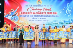 Bắc Ninh: Sôi động sân chơi văn hóa, tinh thần cho đoàn viên, người lao động