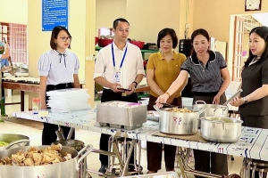 Tăng cường kiểm soát chất lượng bữa ăn học đường và cập nhật SchoolFoodSafe trên địa bàn Lào Cai
