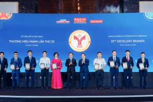 Vinh danh các Thương hiệu Mạnh Việt Nam 2026