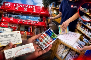 Nhiều dấu hiệu vi phạm trong kinh doanh hàng hóa nhập ngoại tại cơ sở mang tên Meiyijia