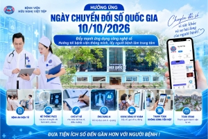 Bệnh viện hữu nghị Việt Tiệp: Đẩy mạnh ứng dụng công nghệ số, lấy người bệnh làm trung tâm