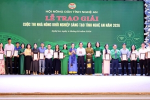 Nghệ An tôn vinh 130 nông dân sản xuất, kinh doanh giỏi