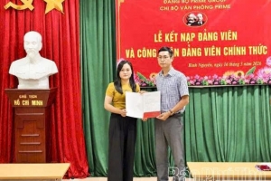 Phú Thọ kết nạp hơn 6.100 đảng viên mới trong 9 tháng
