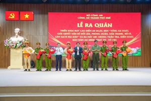Huế: Mở đợt cao điểm 60 ngày, đêm tấn công tội phạm, đấu tranh, xử lý, làm sạch địa bàn