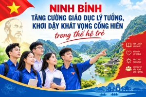 Ninh Bình tăng cường giáo dục lý tưởng, khơi dậy khát vọng cống hiến trong thế hệ trẻ