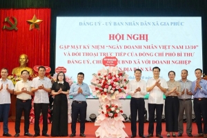 Hải Phòng: Xã Gia Phúc phát huy vai trò kiến tạo, thúc đẩy chuyển đổi số và chuẩn hóa pháp lý thương mại