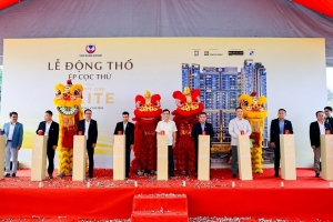 Vạn Xuân Group chính thức động thổ dự án Happy One Elite