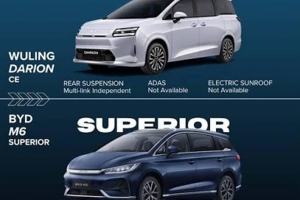 "So găng" Wuling Darion và BYD M6 tầm giá 760 triệu đồng