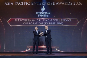 PV Drilling được vinh danh “Doanh nghiệp quản trị bền vững và minh bạch”