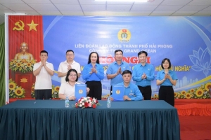 Hải Phòng: Ra mắt mô hình “Công đoàn cơ sở xã hội chủ nghĩa” tại Công ty TNHH GrandOcean