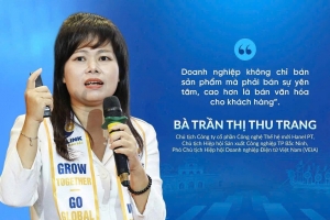 Nữ doanh nhân Trần Thị Thu Trang: Bản lĩnh kiến tạo thương hiệu Việt trong kỷ nguyên công nghệ