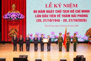 Kỷ niệm 80 năm Ngày Chủ tịch Hồ Chí Minh lần đầu về thăm Hải Phòng