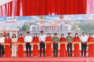 Lạng Sơn: Khánh thành trụ sở Công an xã, khởi công cầu và 5 nhà văn hóa thôn