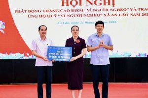 Hải Phòng: Xã An Lão phát động Tháng cao điểm “Vì người nghèo” năm 2026