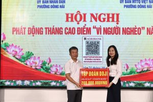 Phường Đông Hải: Hơn 600 triệu đồng bước đầu ủng hộ Quỹ “Vì người nghèo” năm 2026