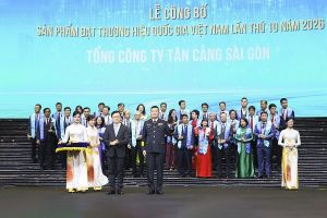 Tân Cảng Sài Gòn: 9 lần liên tiếp khẳng định vị thế Thương hiệu Quốc gia