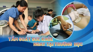 Hơn 130 giáo viên ở Đồng Nai được tầm soát sức khỏe ngay tại trường