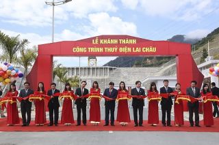 Khánh thành công trình Thủy điện Lai Châu