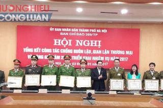 BCĐ 389/Hà Nội: Tổng kết công tác chống buôn lậu, GLTM, hàng giả năm 2016