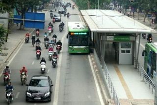 Hà Nội: Miễn phí xe buýt BRT cho người dân trong dịp Tết Nguyên đán