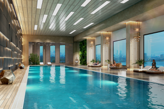Tầm nhìn Sông Hồng đắt giá của căn hộ D'. El Dorado