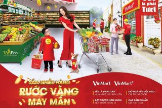 Sắm tết trúng vàng tại Vinmart & Vinmart+