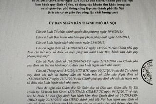Bãi bỏ Điều 11 của Quy định ban hành kèm theo QĐ số 51/2013/QĐ-UBND của UBND
