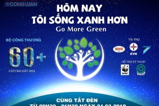 Việt Nam tắt đèn hưởng ứng Giờ Trái Đất năm 2018