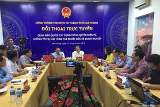 Lãnh đạo Cục Thuế (Hải Phòng) sẽ đối thoại trực tuyến với người dân và doanh nghiệp
