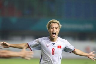 Văn Toàn ghi bàn thắng duy nhất giúp Olympic Việt Nam đánh bại Olympic Syria