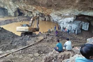 Hòa Bình: Lò vàng bị sập khi đang khai thác trái phép