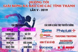 Sắp khởi tranh Giải bóng đá Báo chí các tỉnh thành lần thứ V